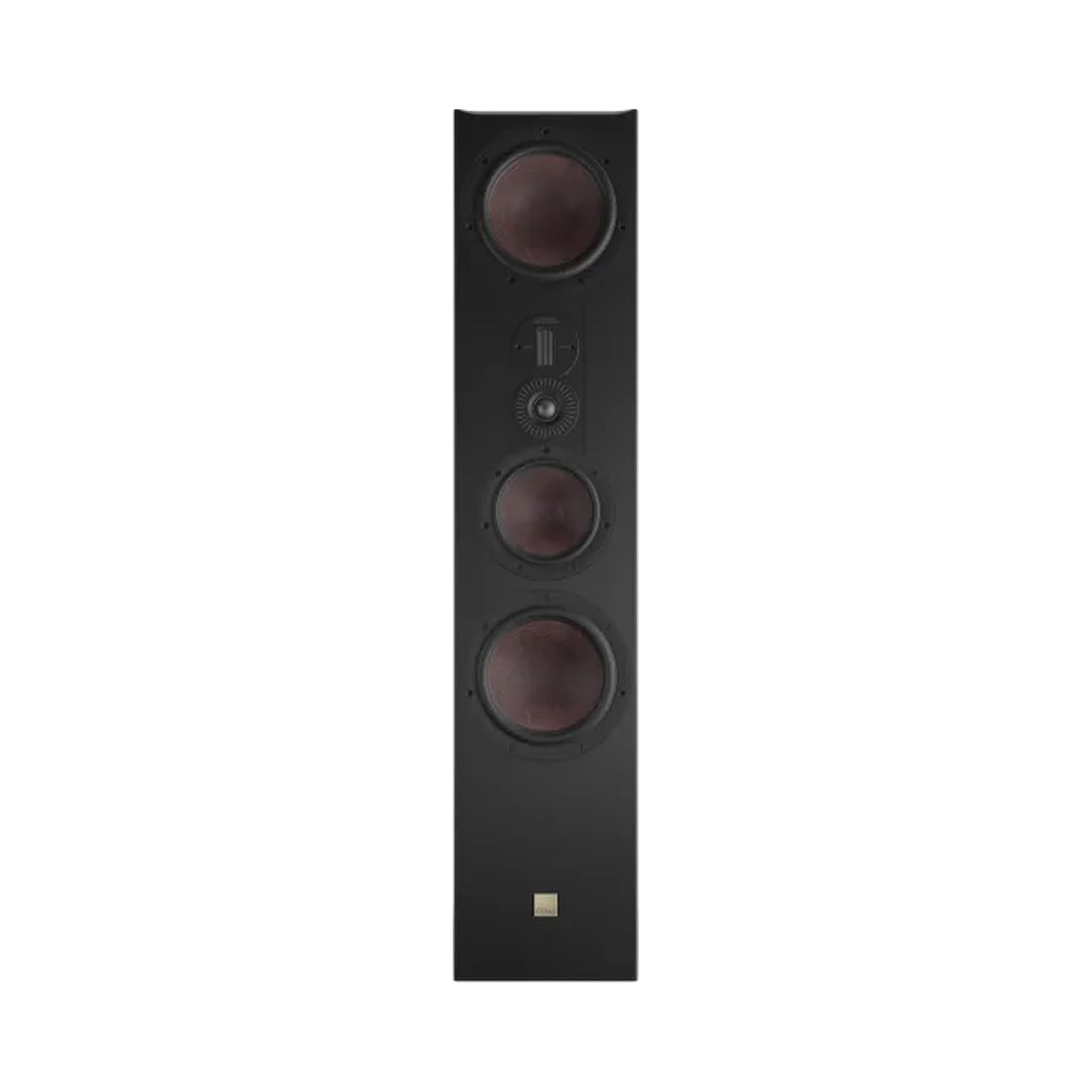 DALI Opticon 8 MK2 Standlautsprecher Tabak-Eiche Frontansicht ohne Frontbespannung