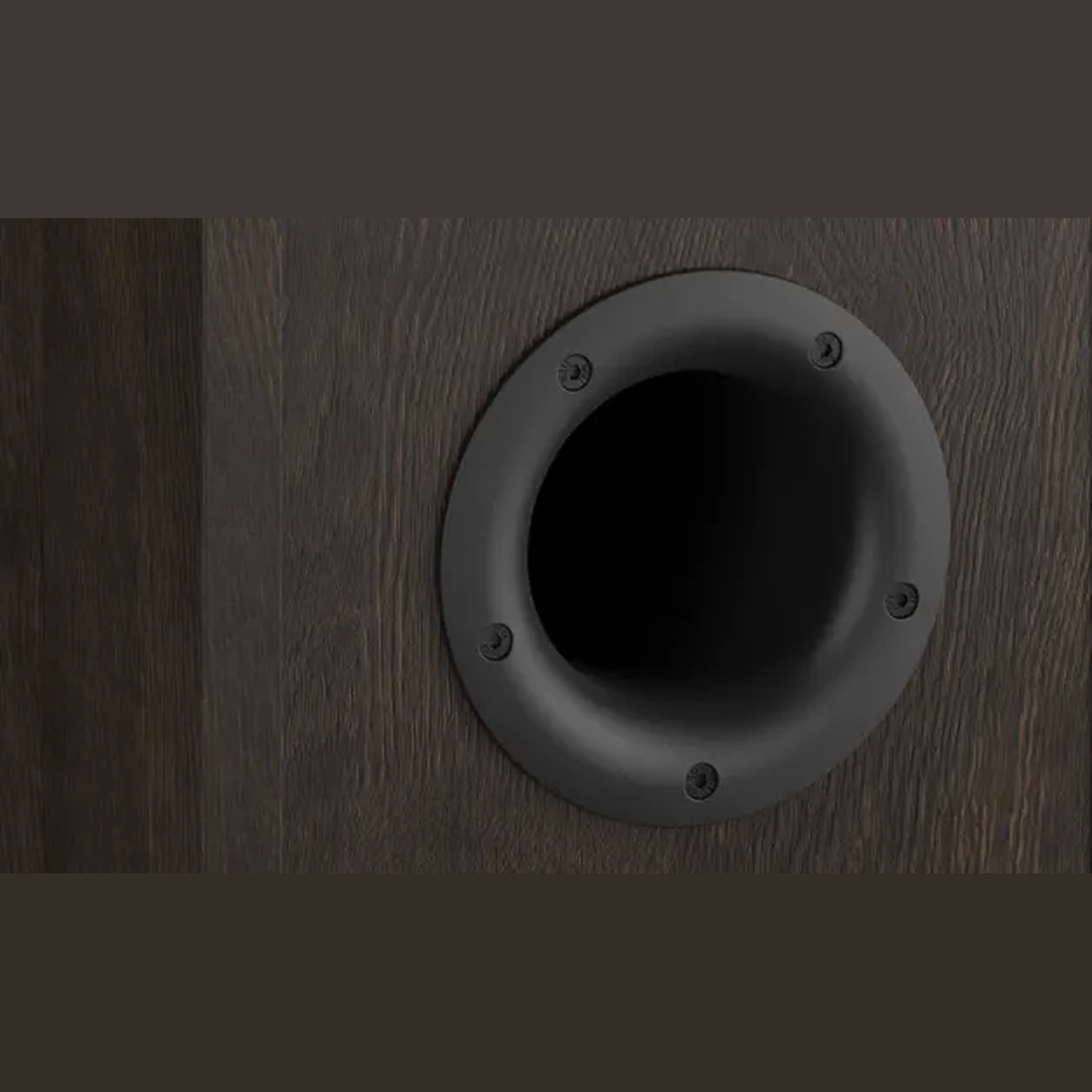 DALI Opticon 8 MK2 Standlautsprecher Detailansicht Tieftöner-Ausschnitt