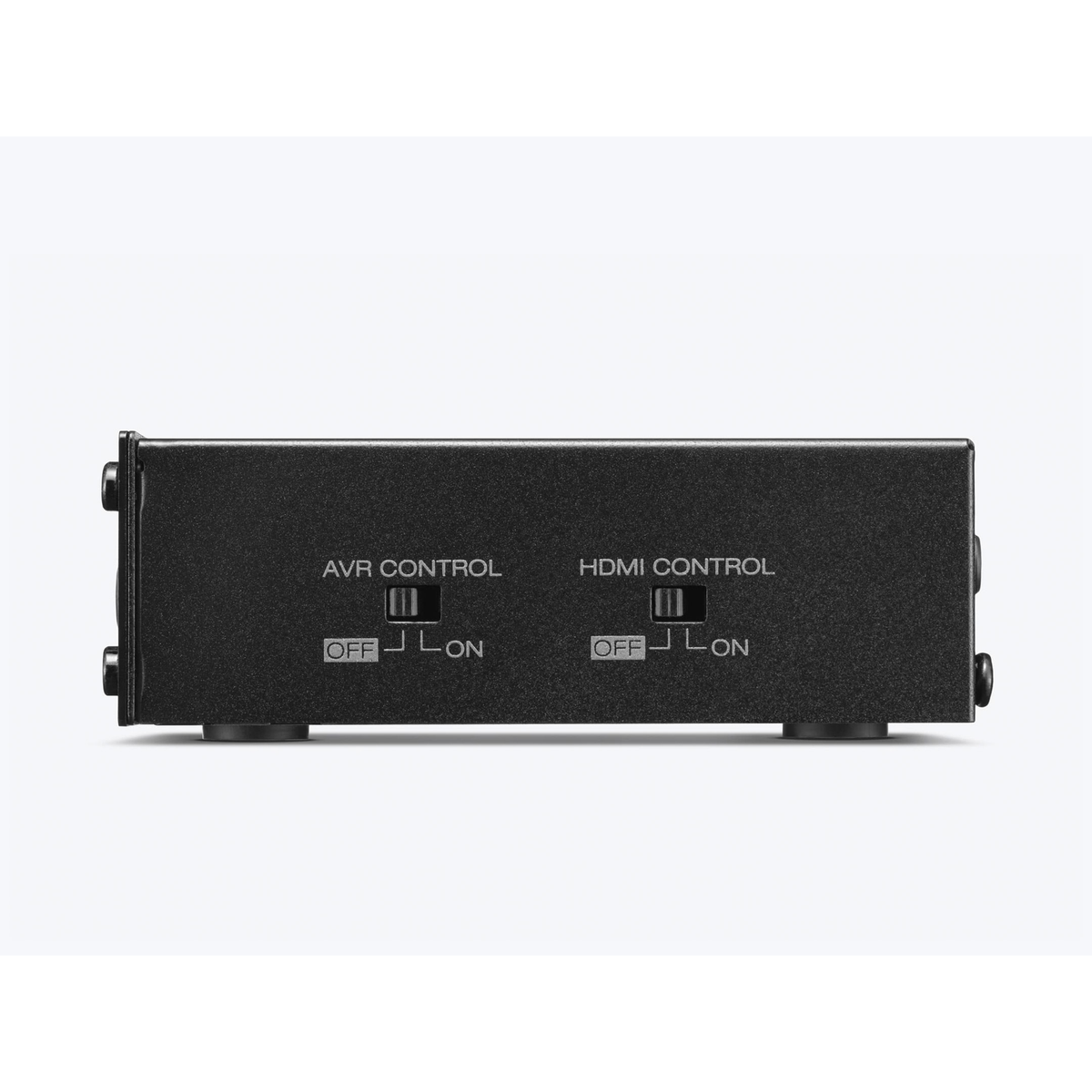 Denon AVS-3 8K-HDMI-Switch, Seitenansicht mit AVR Control und HDMI Control Schaltern (Herstellerfoto)