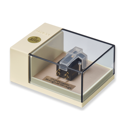 Denon DL-103R MC-Tonabnehmer, Verpackung in Original-Vitrine