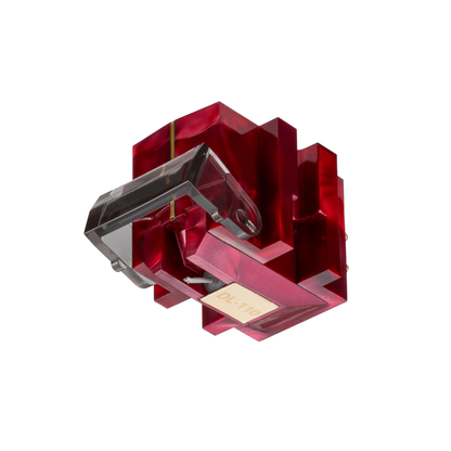 Denon DL-110 MC-Tonabnehmer rot, Detailansicht