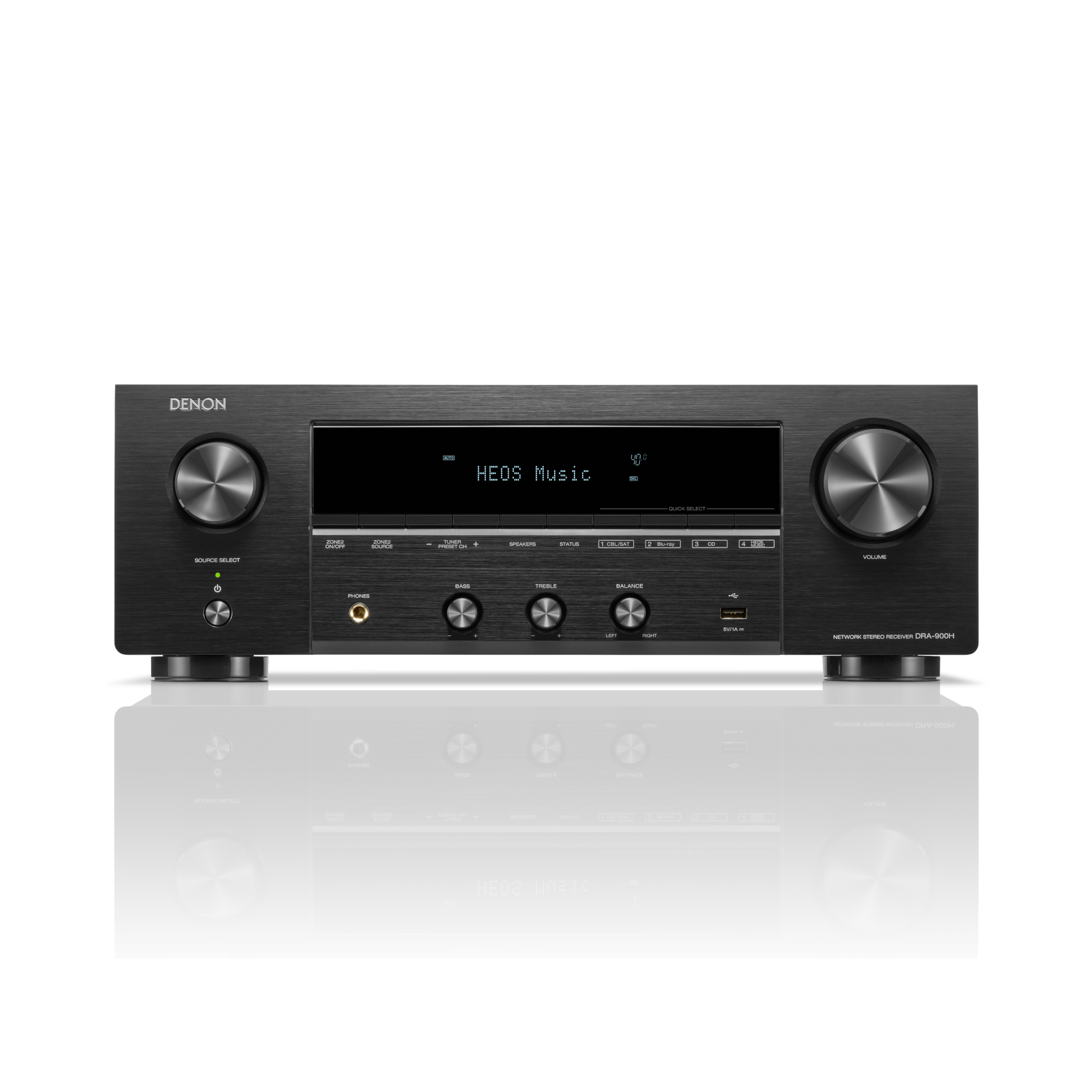 Denon DRA-900H Stereo-Receiver Frontansicht