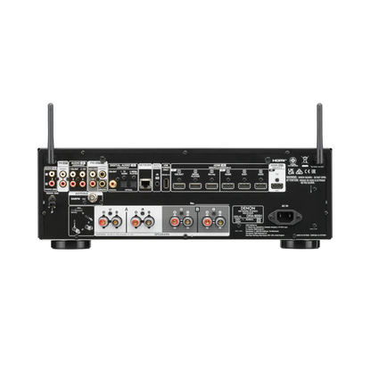 Denon DRA-900H Stereo-Receiver Rückansicht mit HDMI- und Lautsprecheranschlüssen
