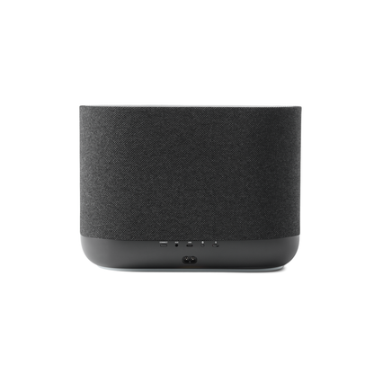 Denon Home 400 Lautsprecher Rückansicht mit Connect-, AUX-, USB- und Bluetooth-Anschluss