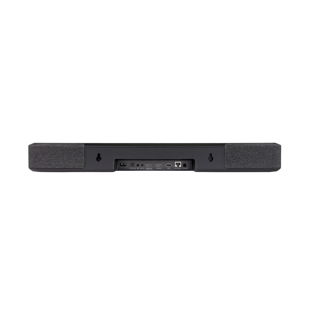 Denon Home Sound Bar 550 Soundbar Rückansicht mit HDMI-, Optical-, USB- und Netzwerkanschluss