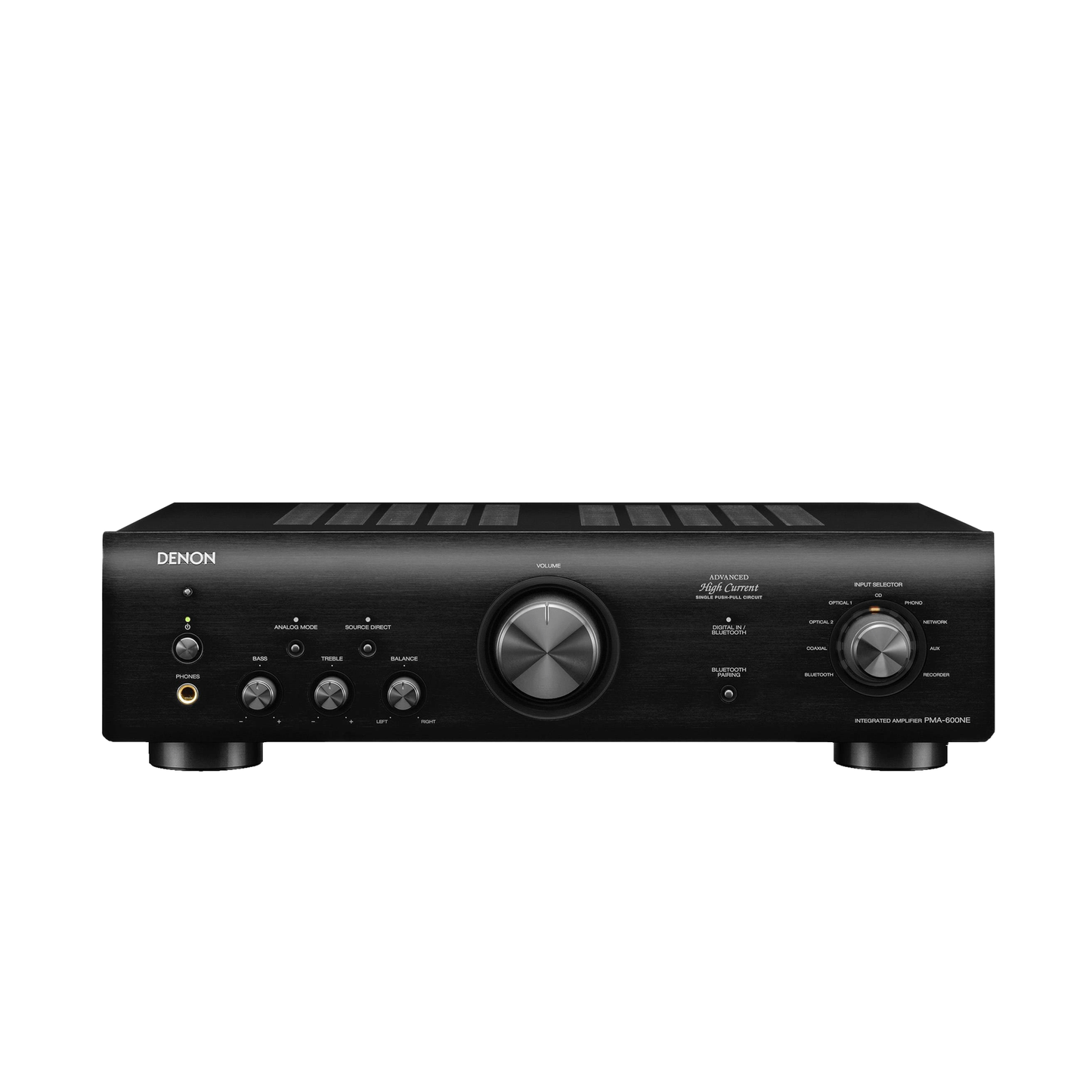 Denon PMA-600NE Stereo-Vollverstärker Frontansicht