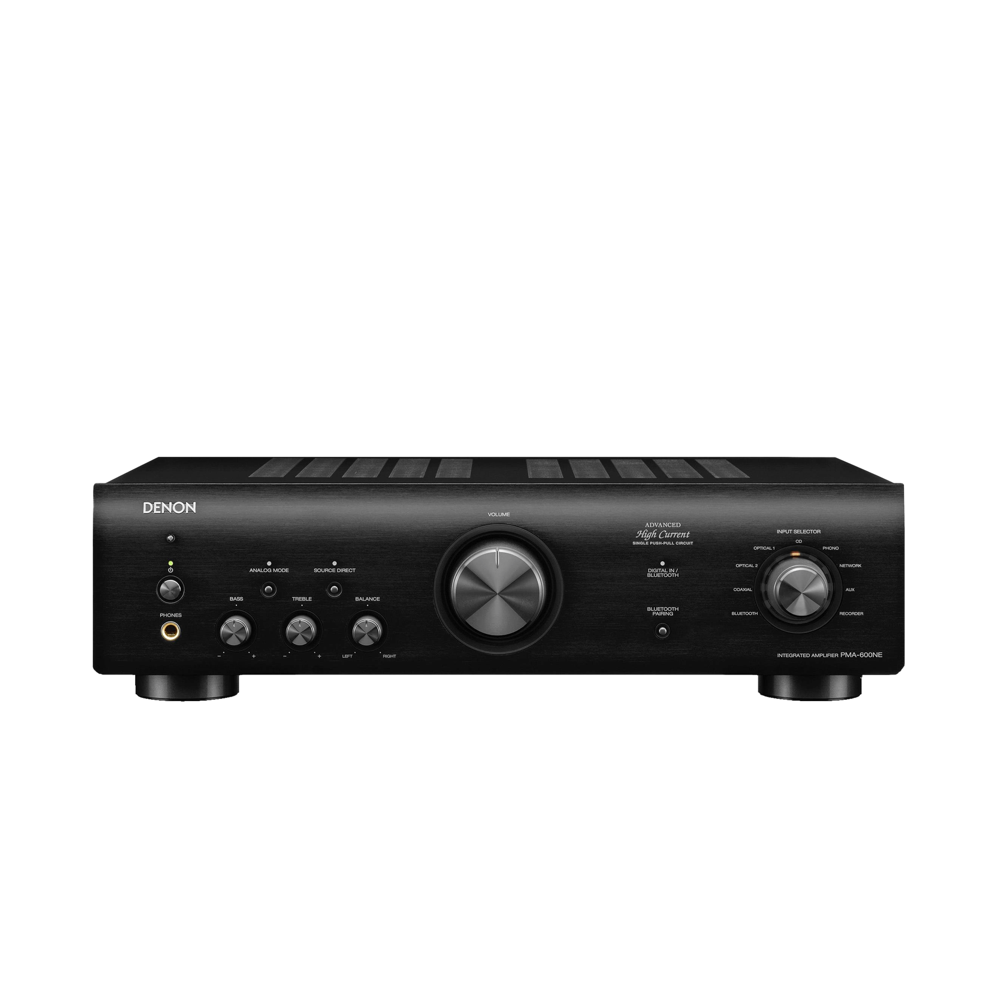 Denon PMA-600NE Stereo-Vollverstärker Frontansicht
