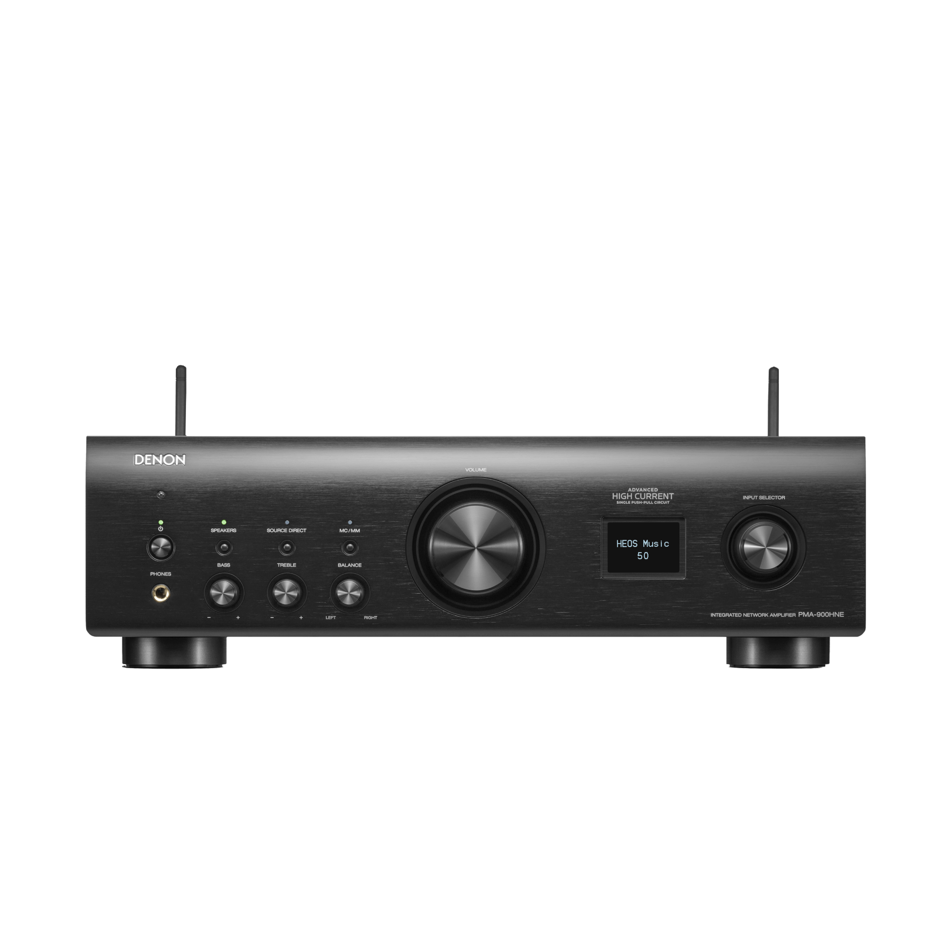 Denon PMA-900HNE Streaming-Vollverstärker Frontansicht