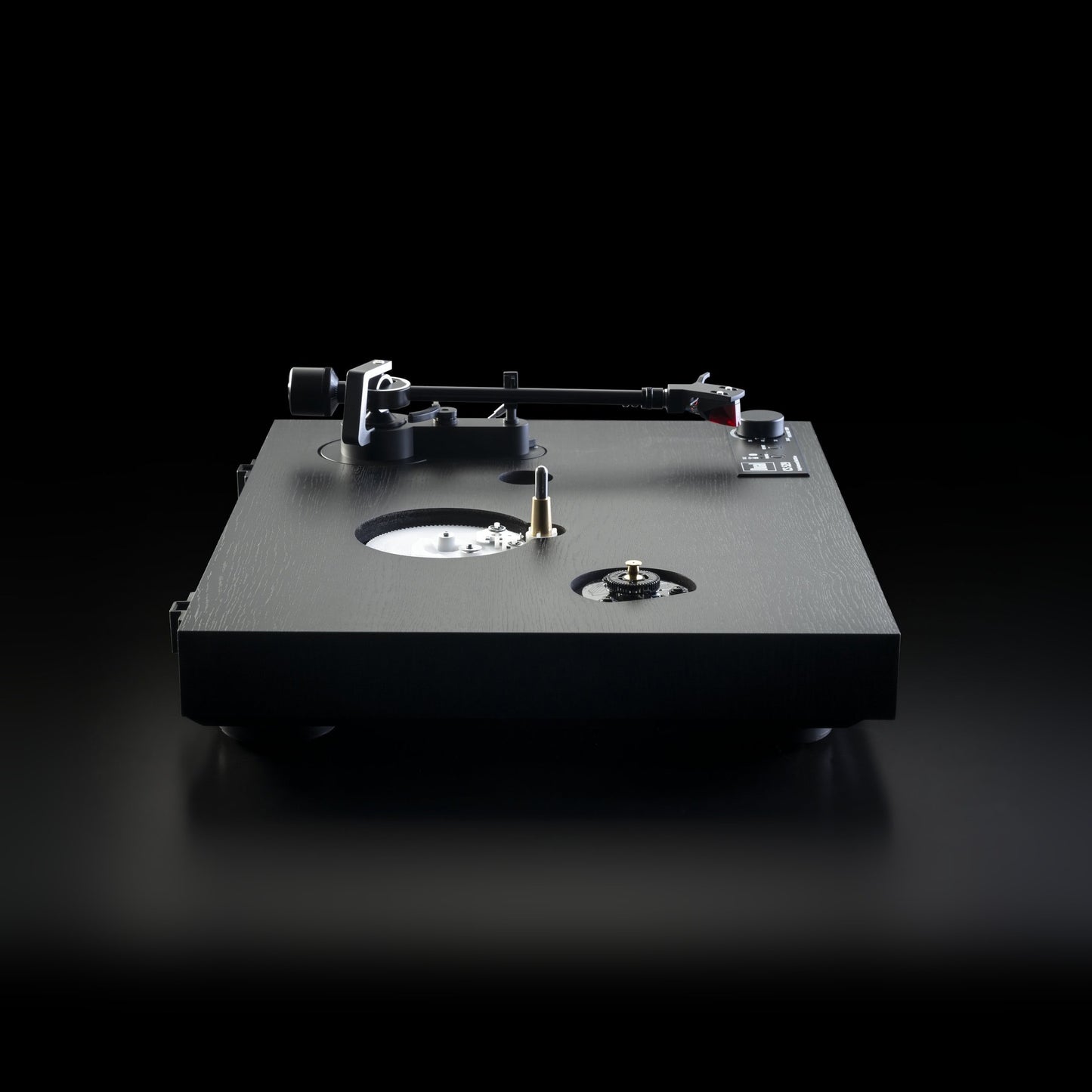 Dual CS 529 BT Plattenspieler Innenansicht Antriebsmechanik
