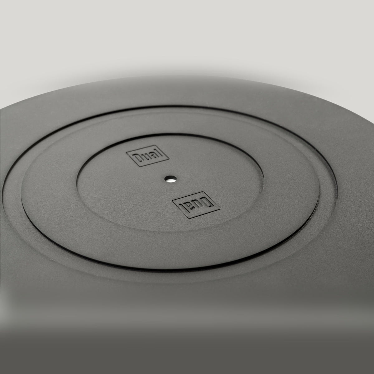 Dual Plattentellermatte schwer Plattenspieler Detailansicht