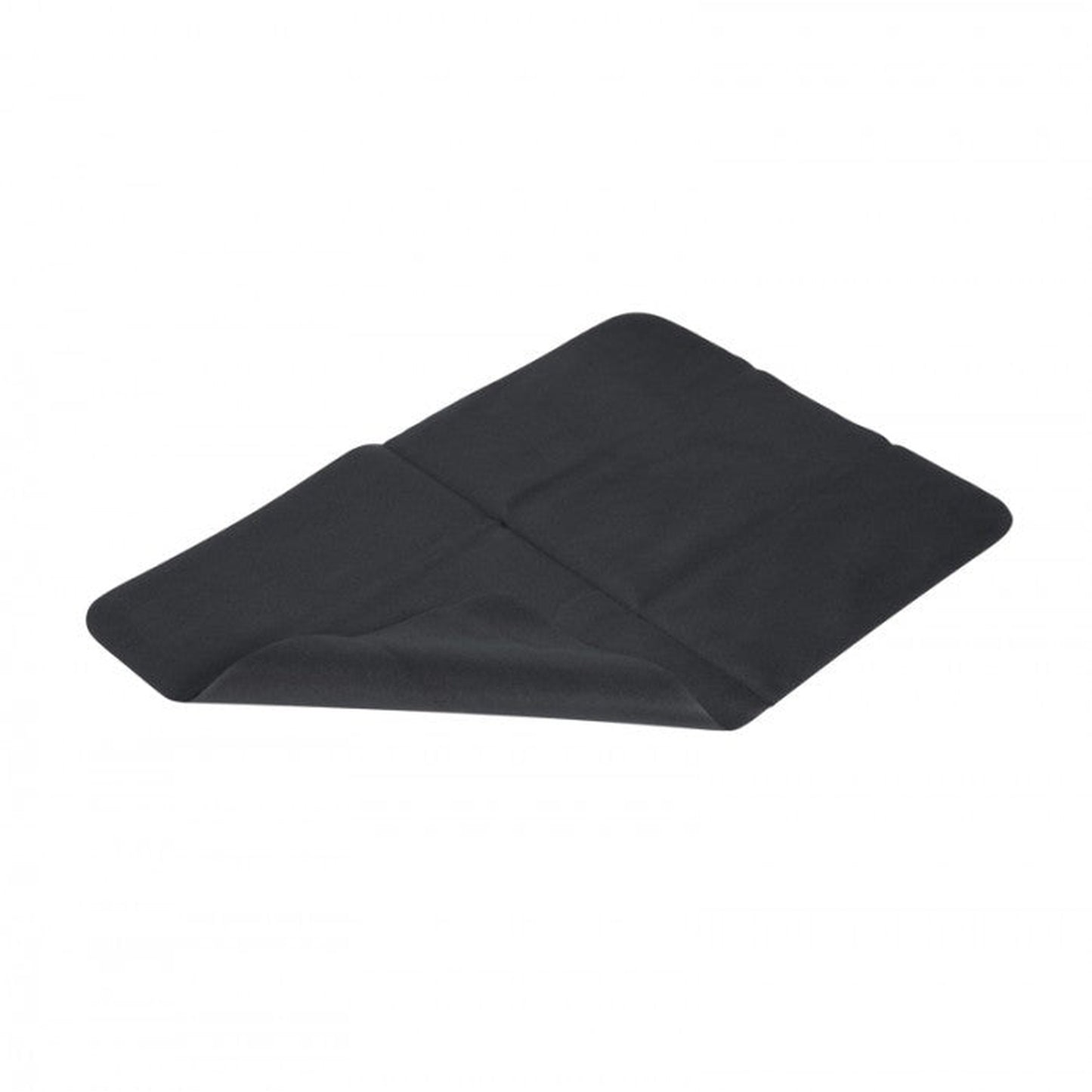 Dynavox MFC5 Schallplatten-Reinigungstücher Schrägansicht aufgefaltetes Mikrofasertuch
