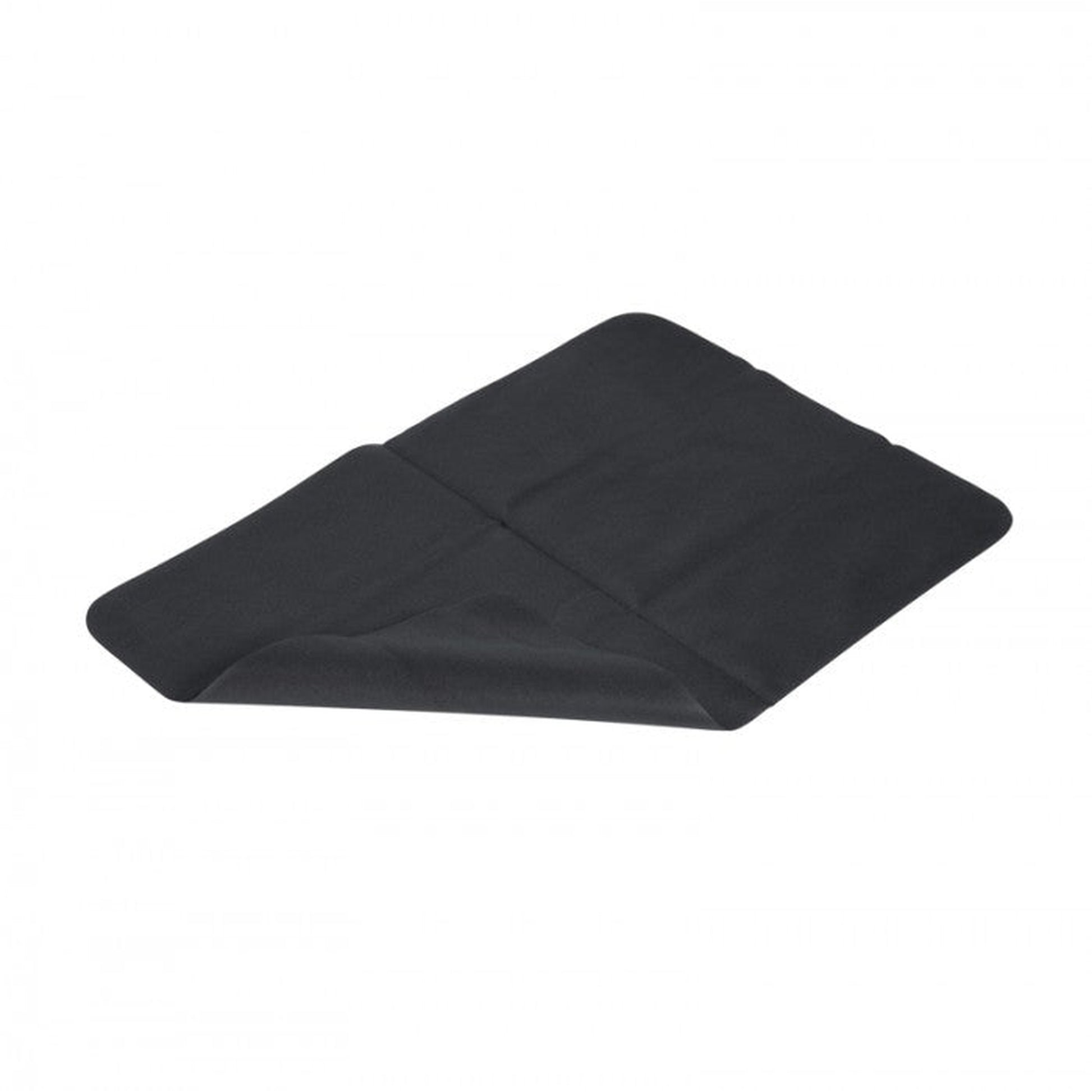 Dynavox MFC5 Schallplatten-Reinigungstücher Schrägansicht aufgefaltetes Mikrofasertuch