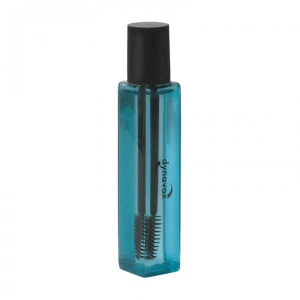 Dynavox Nadelreiniger mit Bürste Frontansicht Flasche mit Reinigungsflüssigkeit und Bürste