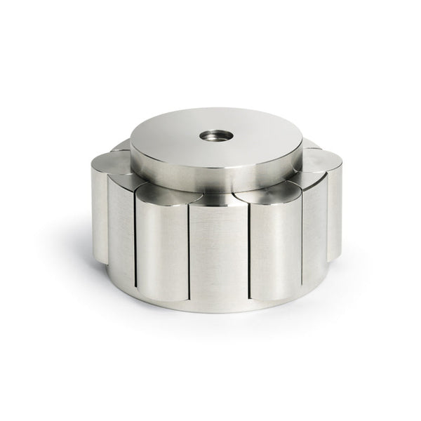 Dynavox PST450 Plattengewicht Stabilizer Edelstahl Schrägansicht