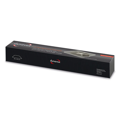 Dynavox Schallplatten-Reinigungsunterlage Schwarz Verpackung Faltschachtel