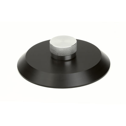 Dynavox VC80 Schallplattenklemme Aluminium Schrägansicht