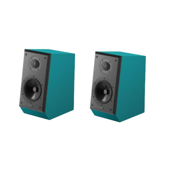 Epos ES-14N Regallautsprecher Tiffany Blue Stereopaar ohne Frontbespannung