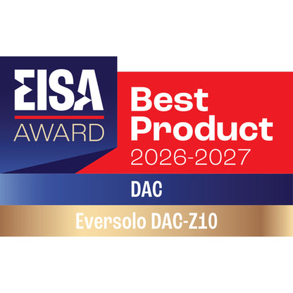 EISA Award Best Product DAC 2026–2027 für den Eversolo DAC-Z10 DAC und Kopfhörerverstärker