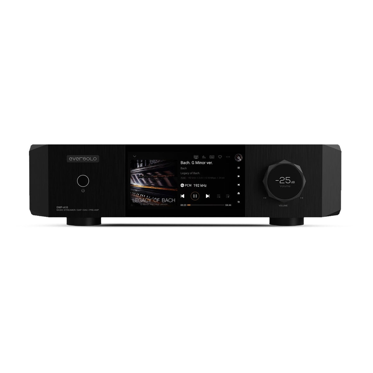 Eversolo DMP-A10 Netzwerk-Streamer Displayansicht mit Albumanzeige
