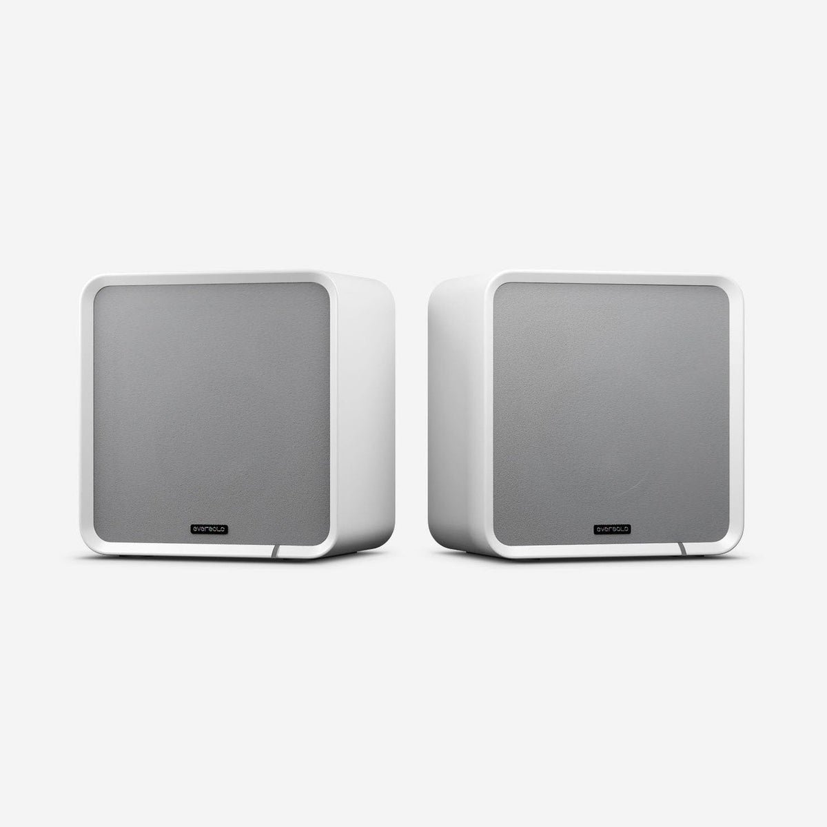 Eversolo SE100 Regallautsprecher Weiss Stereopaar mit Frontabdeckung