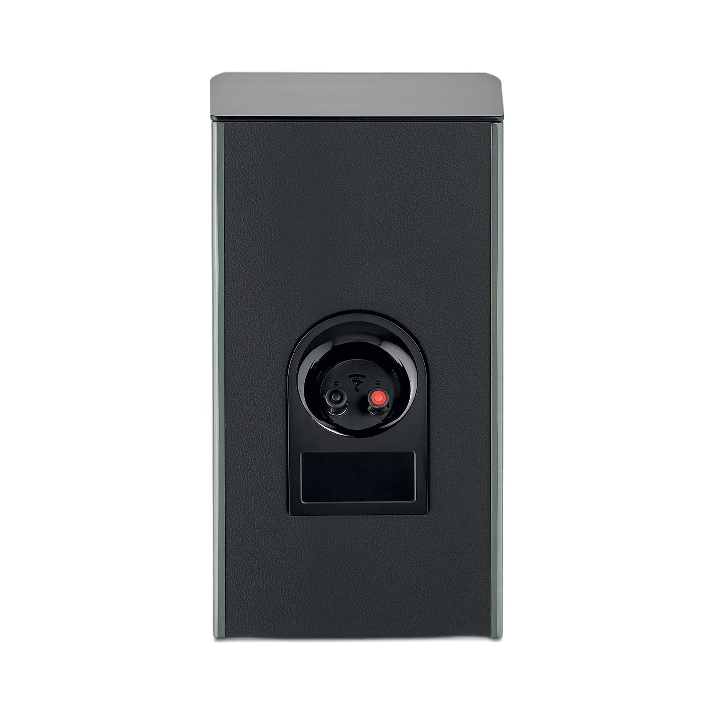 Focal Aria EVO X N°1 Regallautsprecher Moosgrün Hochglanz Rückansicht mit Anschlussklemmen