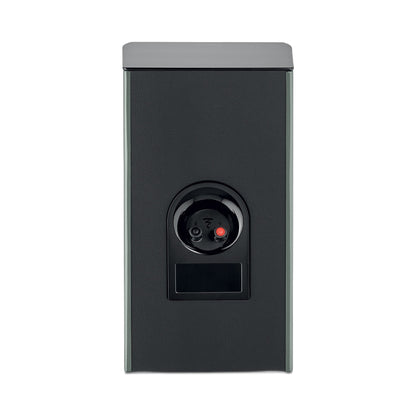 Focal Aria EVO X N°1 Regallautsprecher Moosgrün Hochglanz Rückansicht mit Anschlussklemmen