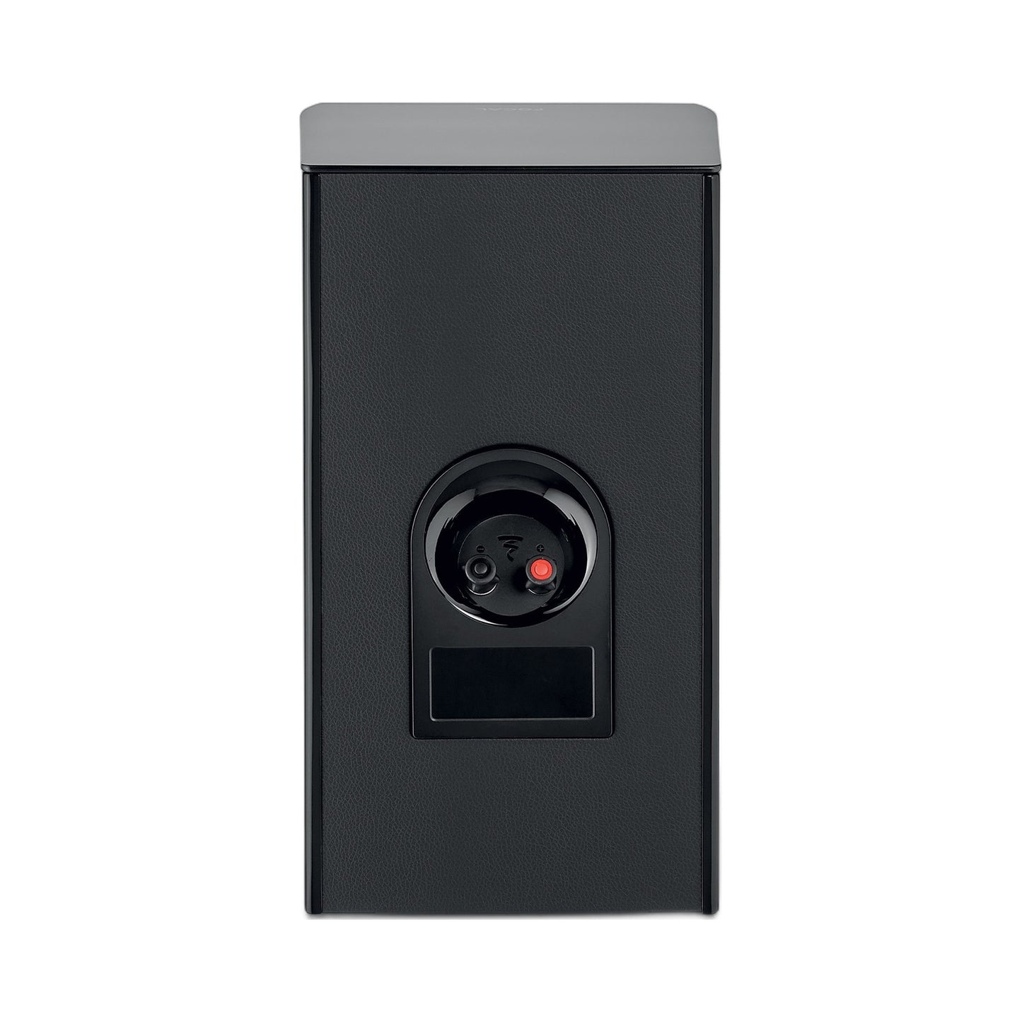Focal Aria EVO X N°1 Regallautsprecher Schwarz Hochglanz Rückansicht mit Anschlussklemmen