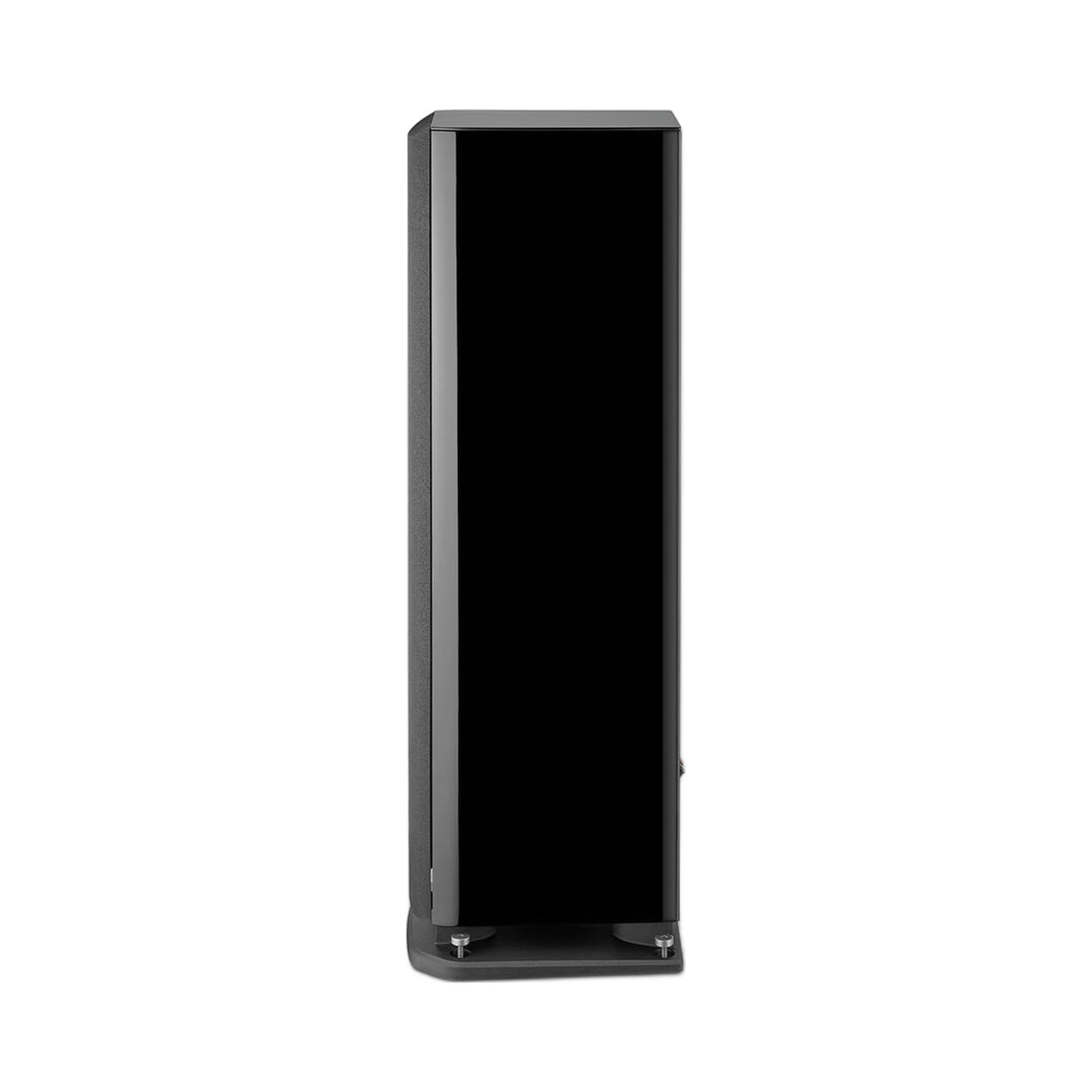 Focal Aria EVO X N°3 Standlautsprecher Schwarz Hochglanz Seitenansicht mit Abdeckung