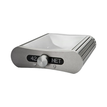 Gato Audio PRD-3S NPM Streaming-Vorverstärker Weiss Hochglanz Schrägansicht