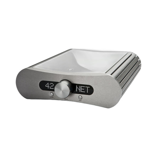 Gato Audio PRD-3S NPM Streaming-Vorverstärker Weiss Hochglanz Schrägansicht