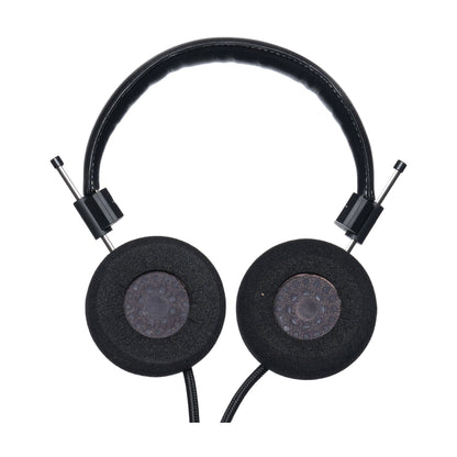 Grado Classic SR325 Open-Back-Kopfhörer Rückansicht mit Ohrpolstern aus Schaumstoff