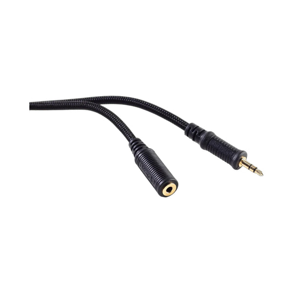 Grado Kopfhörer-Verlängerungskabel 3.5 mm X-Serie Draufsicht mit Miniklinkenstecker und Kupplung