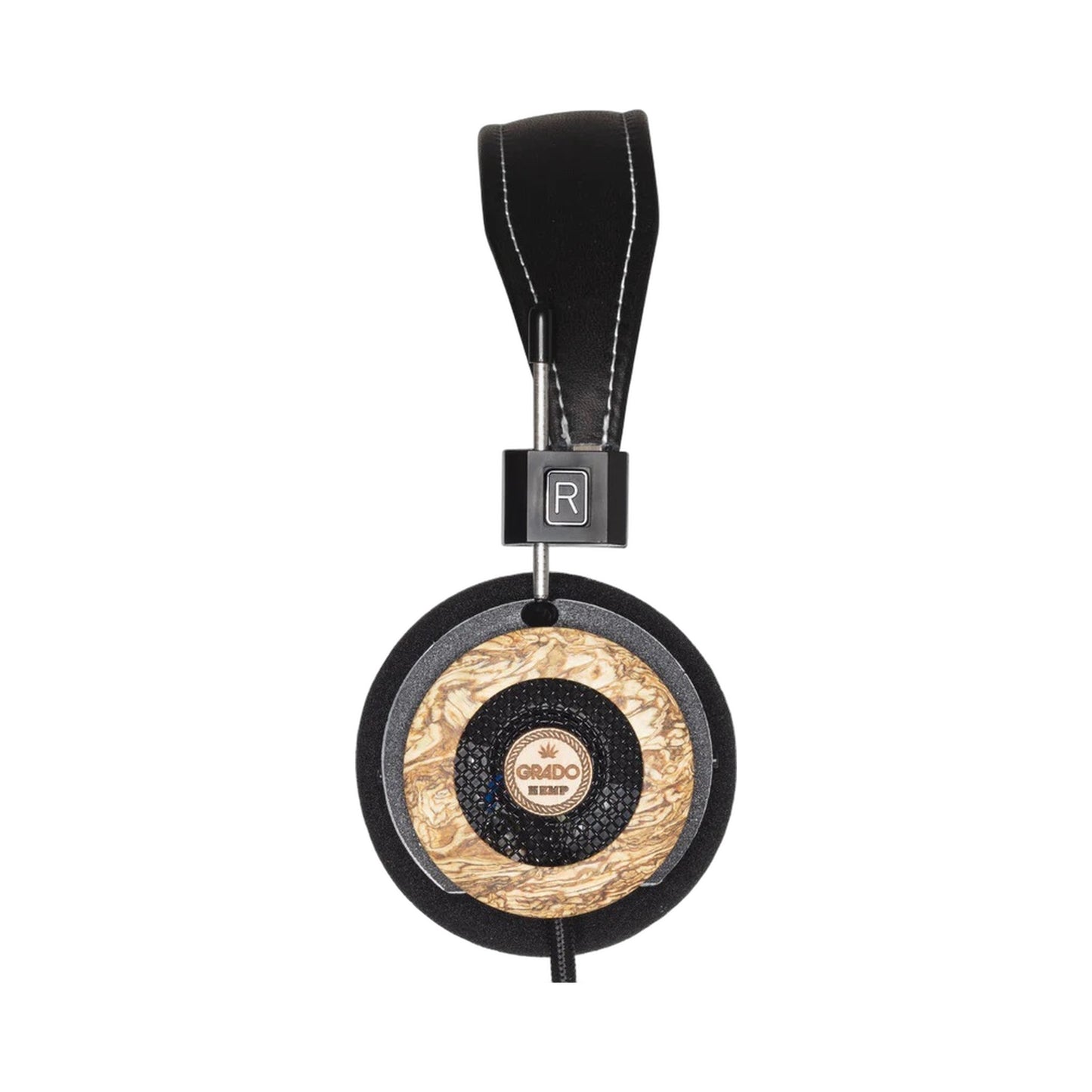Grado Reference The Hemp Open-Back-Kopfhörer Frontansicht der Ohrmuschel, Limited Edition