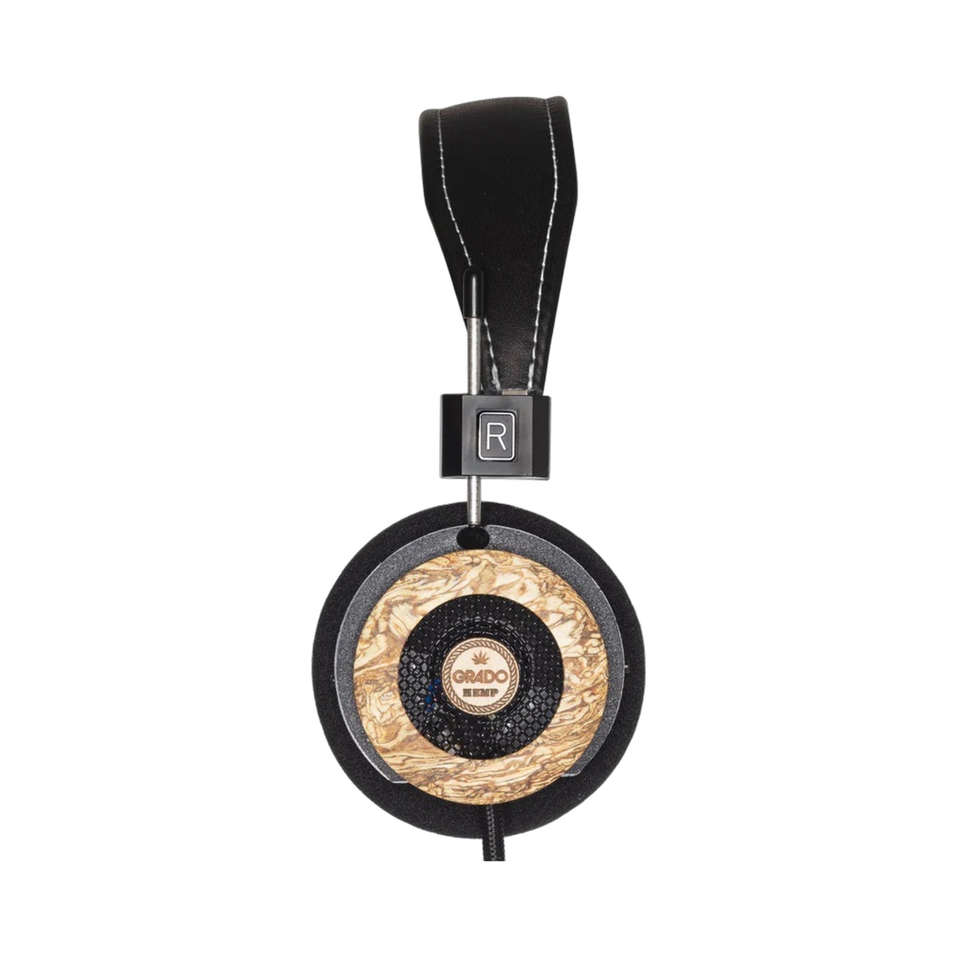 Grado Reference The Hemp Open-Back-Kopfhörer Frontansicht der Ohrmuschel, Limited Edition