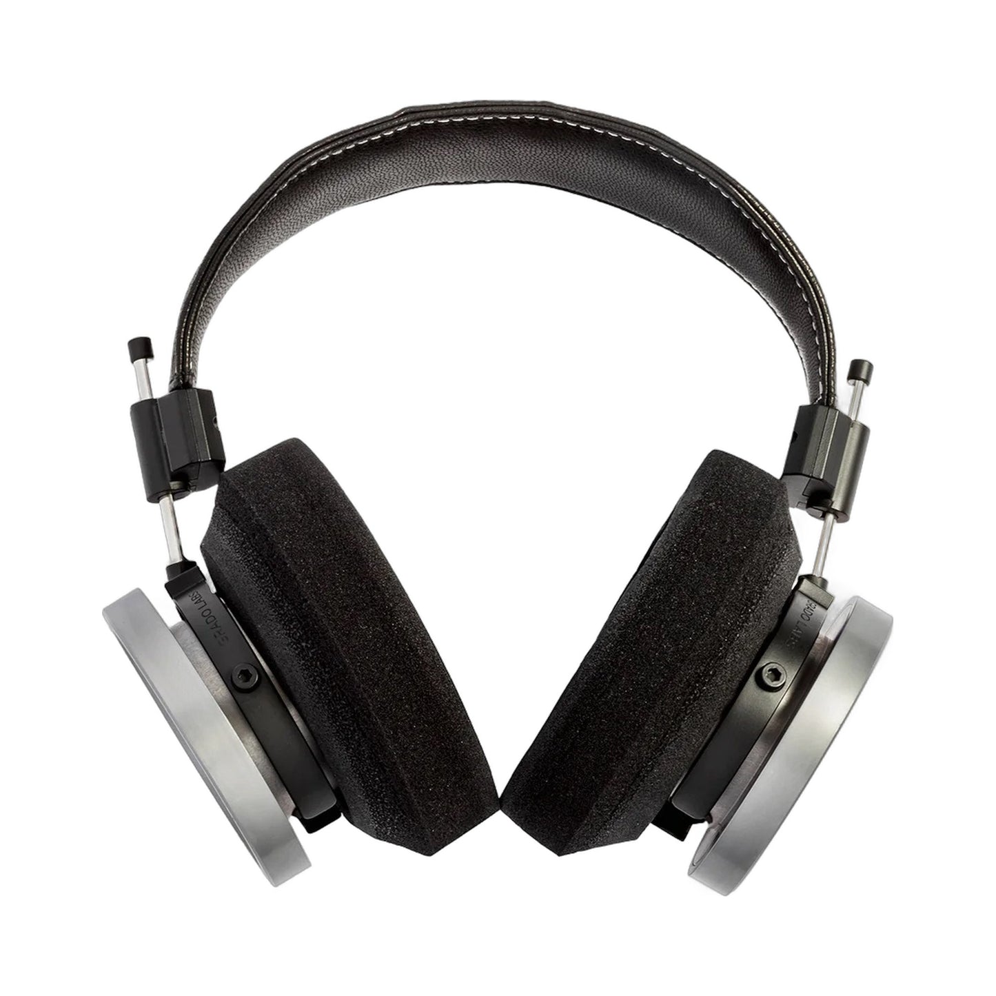 Grado Signature HP100 SE Open-Back-Kopfhörer Rückansicht mit aufgeklappten Ohrpolstern aus Schaumstoff