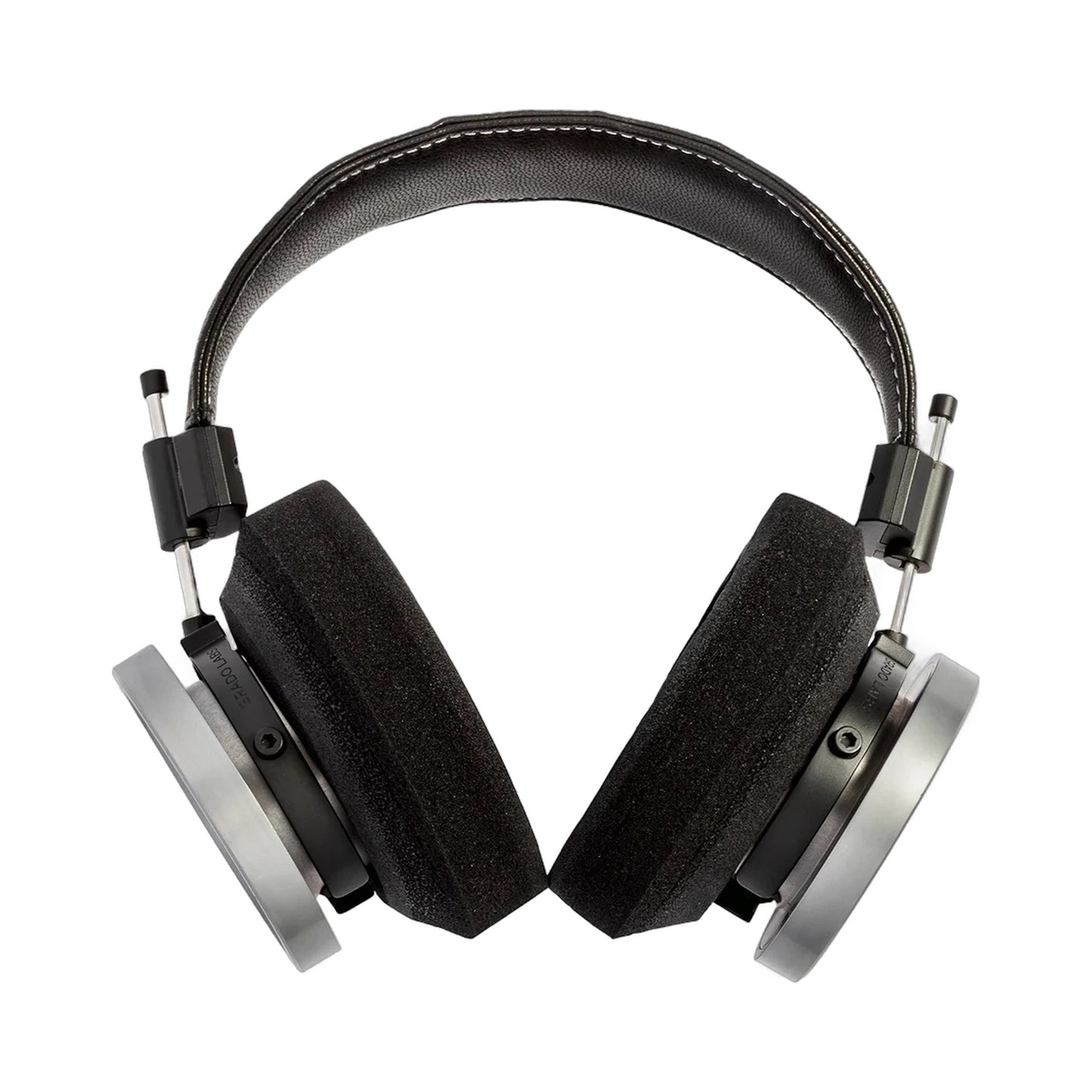 Grado Signature HP100 SE Open-Back-Kopfhörer Rückansicht mit aufgeklappten Ohrpolstern aus Schaumstoff