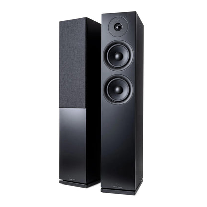 HiFi-Set Bluesound Powernode + Argon Forus 55 Schwarz Stereopaar Forus 55, eines mit Stoffbespannung