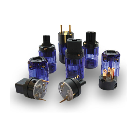 IsoTek 24ct Gold Audiophile Connectors Übersicht aller Steckervarianten