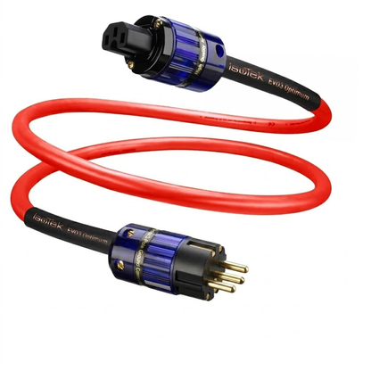 IsoTek EVO3 Optimum Netzkabel – Schweizer Netzstecker auf C15-Kupplung