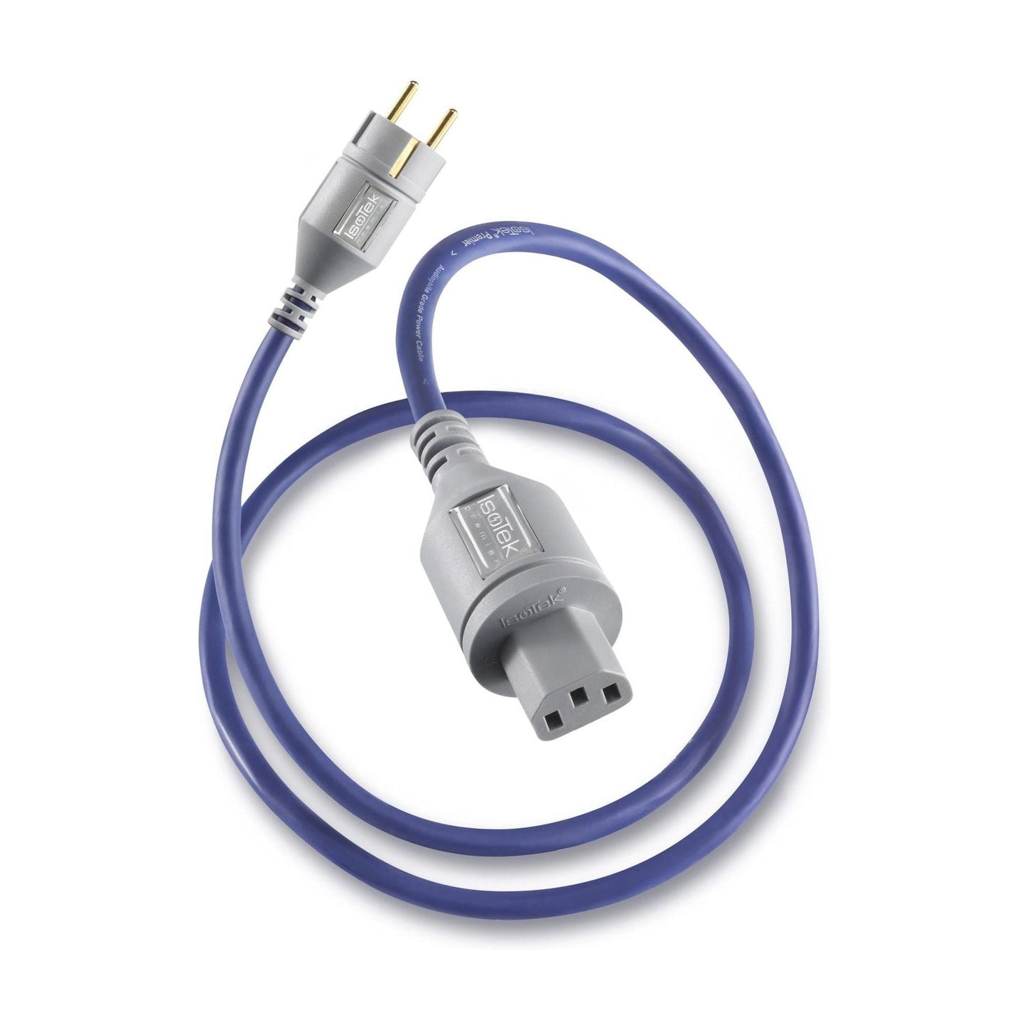 IsoTek EVO3 Premier Netzkabel – Schuko-Stecker auf C13-Kaltgerätestecker