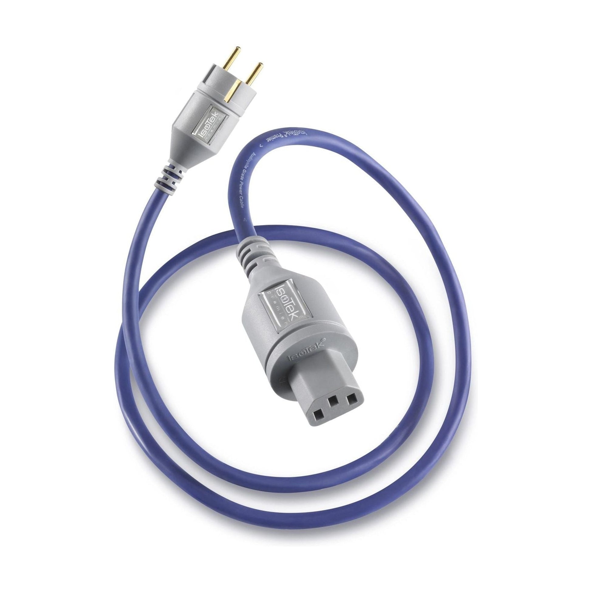 IsoTek EVO3 Premier Netzkabel – Schuko-Stecker auf C13-Kaltgerätestecker