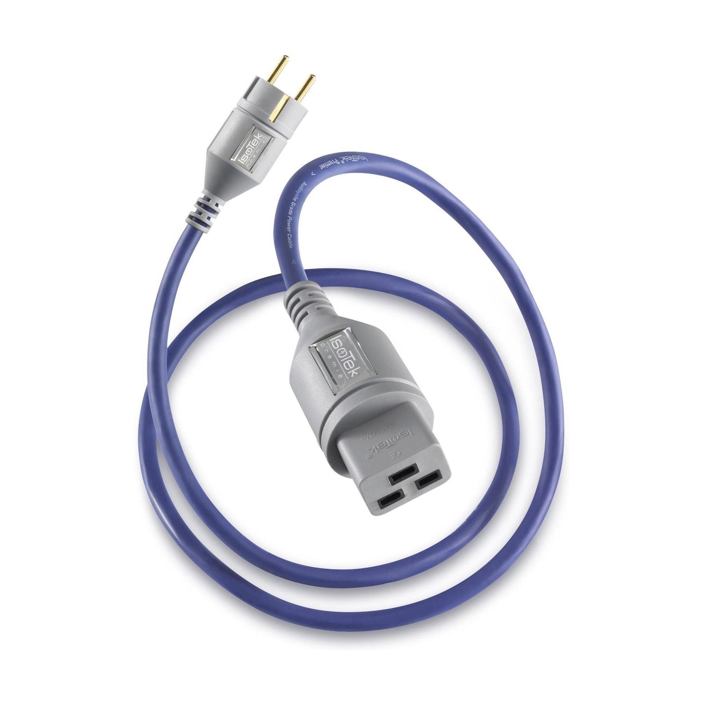 IsoTek EVO3 Premier Netzkabel – Schuko-Stecker auf C19-Kupplung