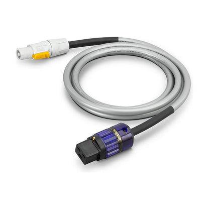 IsoTek EVO3 Sequel Netzkabel mit Neutrik powerCON-Steckverbinder, perspektivische Ansicht