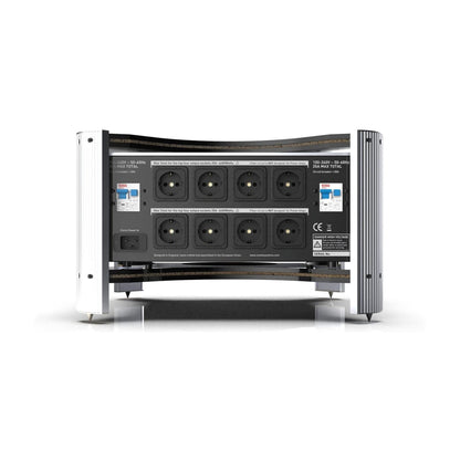 IsoTek EVO3 Super Nova Netzfilter Rückansicht mit Anschlüssen