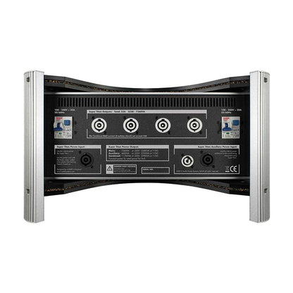 IsoTek EVO3 Super Titan 32A Netzfilter Rückansicht mit Anschlüssen