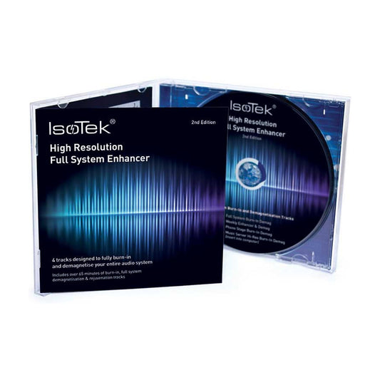 IsoTek High Res Full System Enhancer 2nd Edition Disc Lieferumfang mit Jewelcase und CD