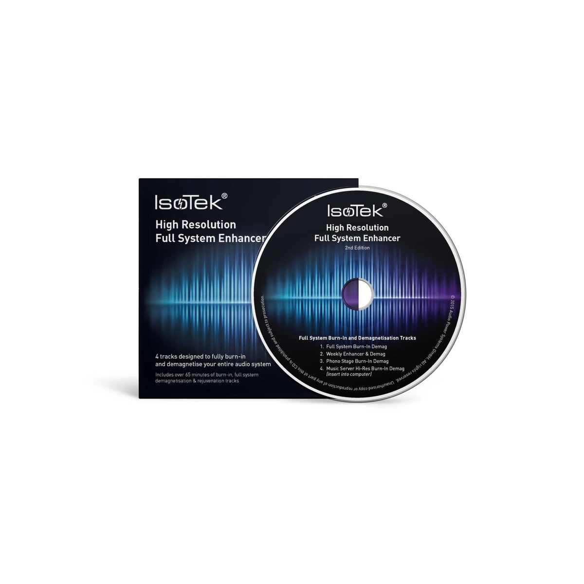 IsoTek High Res Full System Enhancer 2nd Edition – Verpackung und CD Ansicht