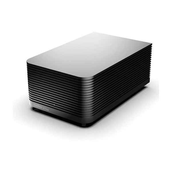 IsoTek V5 Titan Hochstrom-Netzfilter Schrägansicht in Schwarz