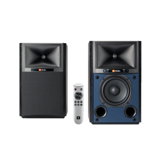 JBL 4305P Studio Monitor schwarz Stereopaar mit Fernbedienung