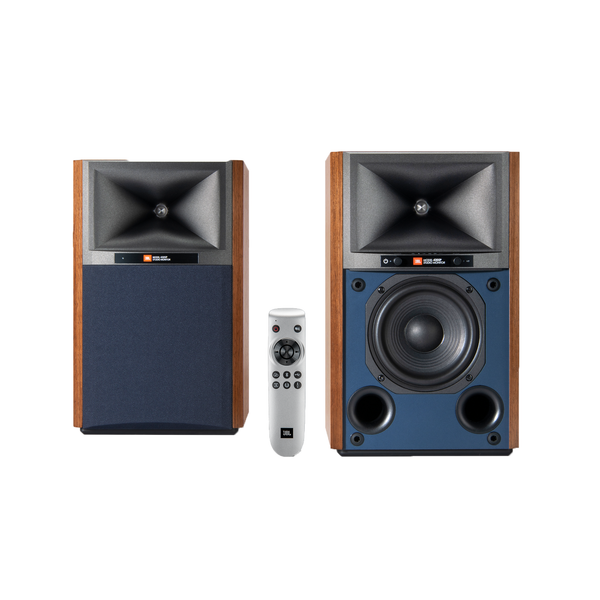 JBL 4305P Studio Monitor Walnuss Stereopaar mit Fernbedienung
